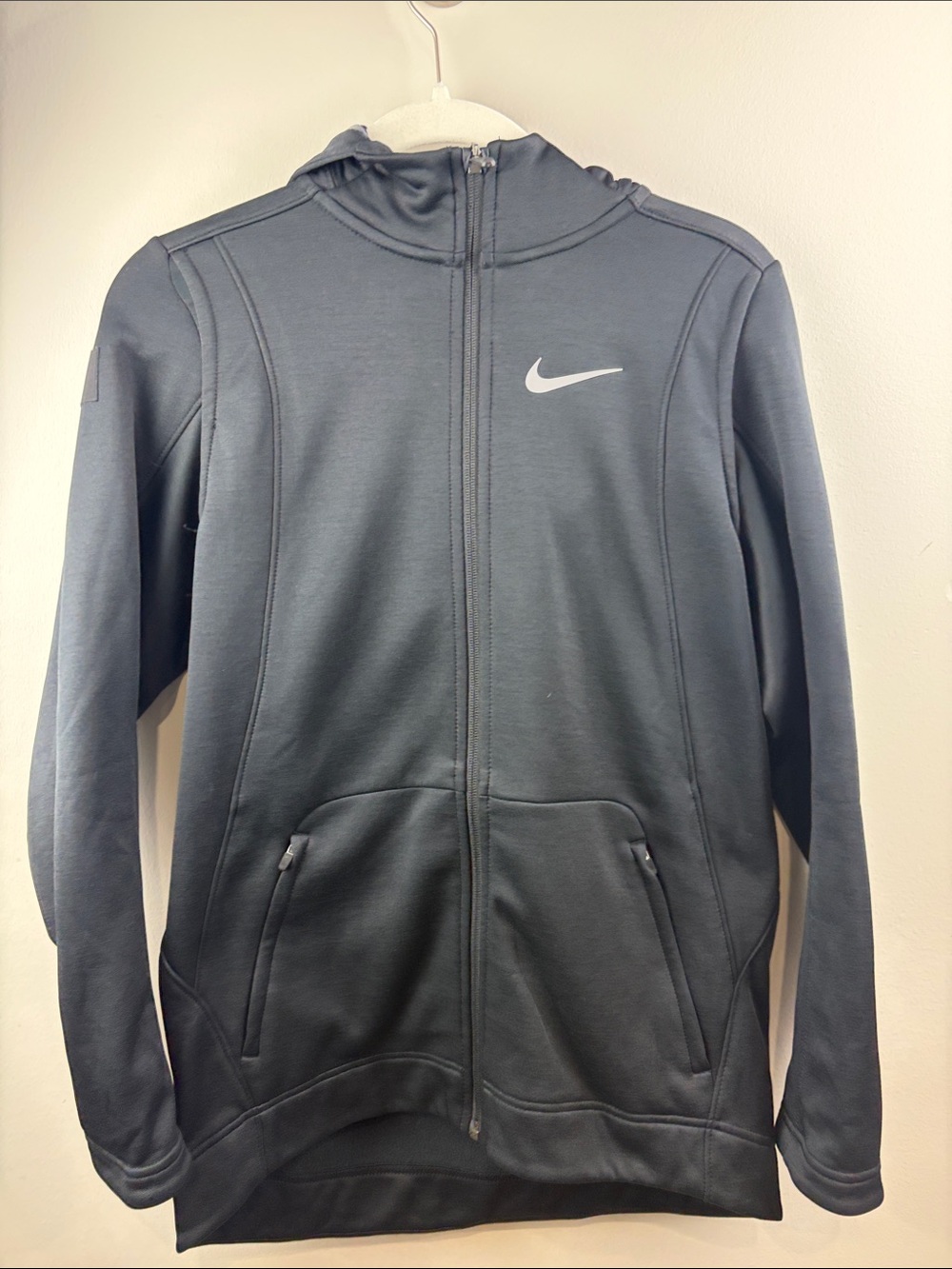 Nike KD boys Black Full-Zip Hoodie Jacket